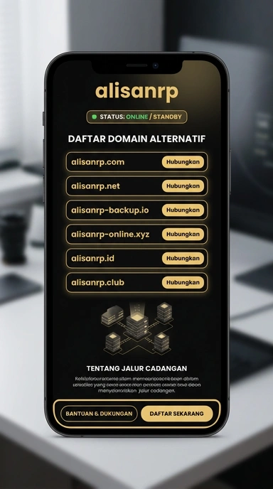 Tampilan link alternatif alisanrp
