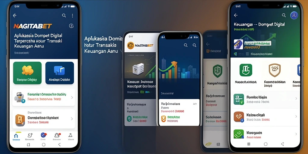 Antarmuka NAGITABET yang sederhana dan mudah digunakan.