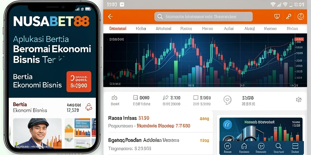 Tampilan antarmuka NUSABET88 untuk berita ekonomi yang informatif.